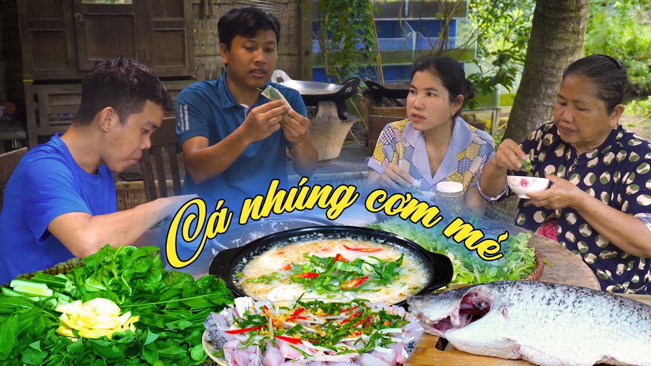 Cá Nhúng Cơm Mẻ Chấm Mắm Còng  Món Ăn Dân Dã Đúng Chất Miền Tây